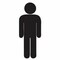 Man For sign on a door Vinyl Decal Sticker product 1
